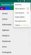 Diccionario LGBT screenshot 2