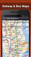 NYC Subway Map & MTA Bus Maps screenshot 2