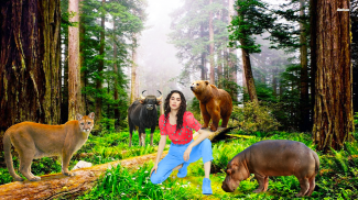 Wild Animal Lyrical Photo Edit screenshot 4