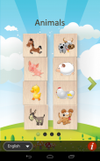 Animal bloques juego de puzzle screenshot 3