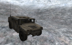 Army 4x4 Snow Driving 3D screenshot 2