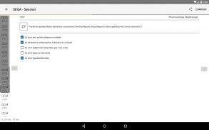 SEQA : QCM Internat Pharma screenshot 2