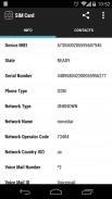 Cartão SIM e Número Telefone screenshot 2