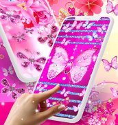 Diamond butterfly wallpapers screenshot 0