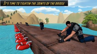 Mỹ Quân đội Bridge Builder screenshot 10