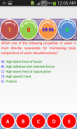 Advanced level Biology MCQ screenshot 1