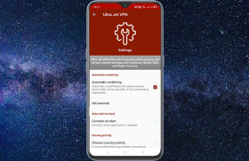 Ultra Jet VPN - Free VPN Proxy screenshot 2