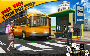 Schoolbus Driver 3D SIM screenshot 0