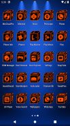 3D Icon Pack Flat Orange ✨Free✨ screenshot 14