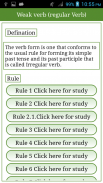 Verbs English Strong and Weak screenshot 4