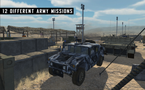 Parkir truk militer 3D screenshot 1