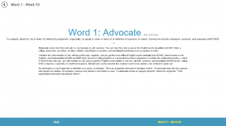 Verbal Advantage - Level 2 screenshot 4