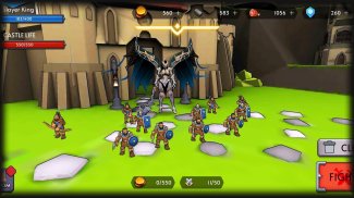 Epic Fantasy Battle Simulator - Kingdom Defense 3D screenshot 3
