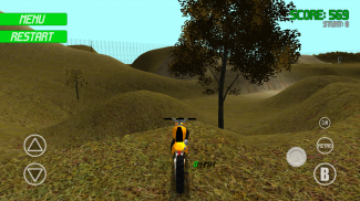 موتوكروس الدراجات النارية محاك screenshot 14