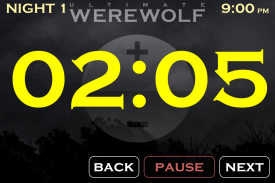 Ultimate Werewolf Timer screenshot 3