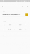 Timetable: a lovely scheduler screenshot 2