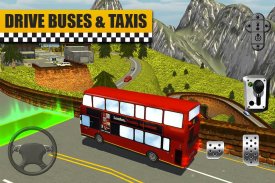 Bus & Taxi Driving Simulator screenshot 2