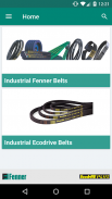 J.K. Fenner Industrial V Belts E Catalogue screenshot 0