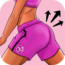 美臀锻炼: 塑形健身 Icon