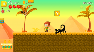 Super Macaco Saltador - Jogo de saltar com níveis screenshot 16
