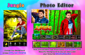 Jungle Photo Editor screenshot 2