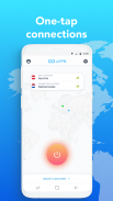 uVPN - free and unlimited VPN for Android screenshot 1