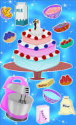 Heart Wedding Cake Cooking Games screenshot 0