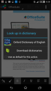 OfficeSuite Oxford Dictionary screenshot 6
