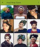 Head wrap styles - How to tie a head wrap screenshot 2