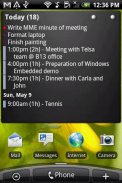 Pure Calendar widget (agenda) screenshot 0