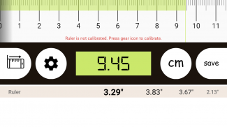 📏 Smart Ruler ↔️ cm/inch measuring for homework! screenshot 0