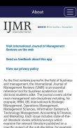 Intl Jnl of Management Reviews screenshot 0