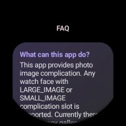 Photo Complication for Wear OS screenshot 0
