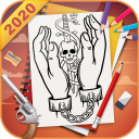 Learn To Draw Wild West Tattoos Free Icon