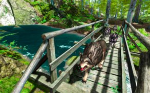 Wild Wolf - Forest Animal Game screenshot 0