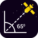 Satellite Finder Aline Antenna Icon