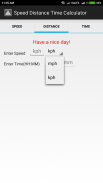 Speed Distance Time Calculator screenshot 6