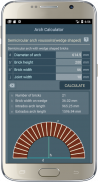 Brick Arch Calculator (Voussoirs) screenshot 2