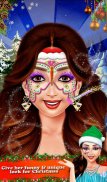 Face Paint In Christmas screenshot 0