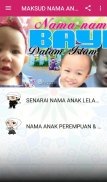 MAKSUD NAMA BAYI DALAM ISLAM screenshot 7