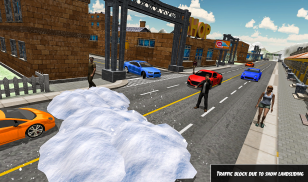 Heavy Snow Plow Clean Road Simulator 3D screenshot 3