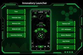 Innovatory Launcher - Hi-tech screenshot 5