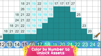 Doll House Design: Girl Home Game, Color by Number screenshot 2