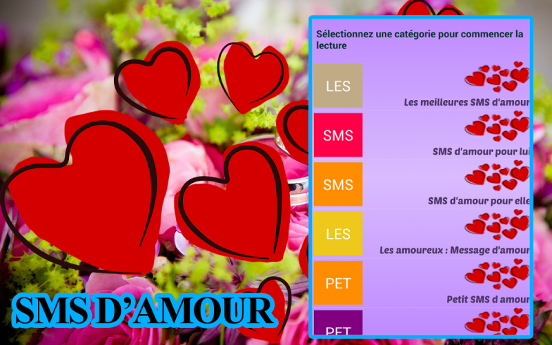 1000 Sms Message D Amour 2 0 Download Android Apk Aptoide