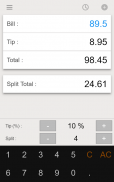 Tip Calculator - Split Bill screenshot 3