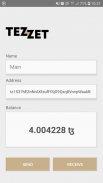 TezzeT Tezos Wallet screenshot 1