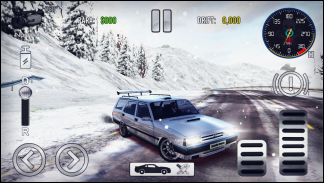 Kartal Snowy Car Driving Simulator screenshot 6