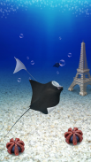 Aquarium manta simulation game screenshot 0