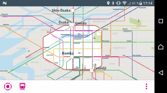 Osaka Rail Map screenshot 8