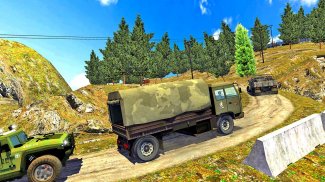 Offroad Army Truck Driving Game screenshot 0